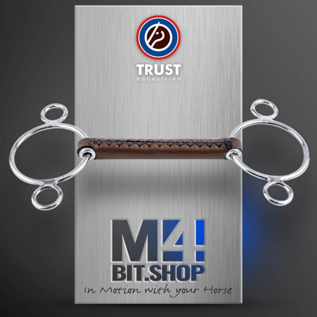Leather 3 Ring straight / trust 