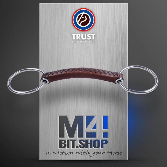 Leather Loose ring straight / trust